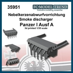 FC MODEL TREND 35951, Nebelkerzenabwurfvorrichtung Panzer I A 3d printed, 1/35