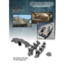 FC MODEL TREND 35482 , M48A5E - 3d printed parts for Dragon kit, SCALE 1/35