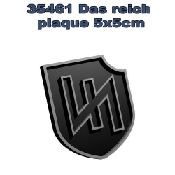 FC MODEL TREND 35461, "Das Reich" plaque 5X5 cm - Resin made