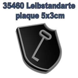 FC MODEL TREND 35460 , Leibstandarte plaque 5X3 cm - Resin made