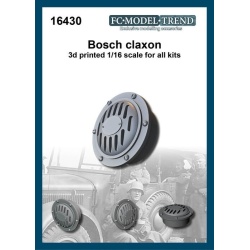 FC MODEL TREND 16430, Bosch claxon 3d printed parts, 1/16 SCALE