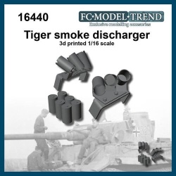 FC MODEL TREND 16440, Tiger smoke discharger 3d printed for ALL kits, 1/16