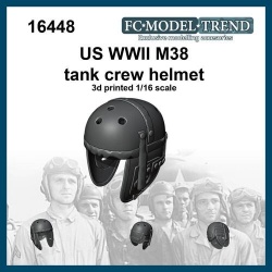 FC MODEL TREND 16448, M38 tank crew helmet, 3d printed , 1/16