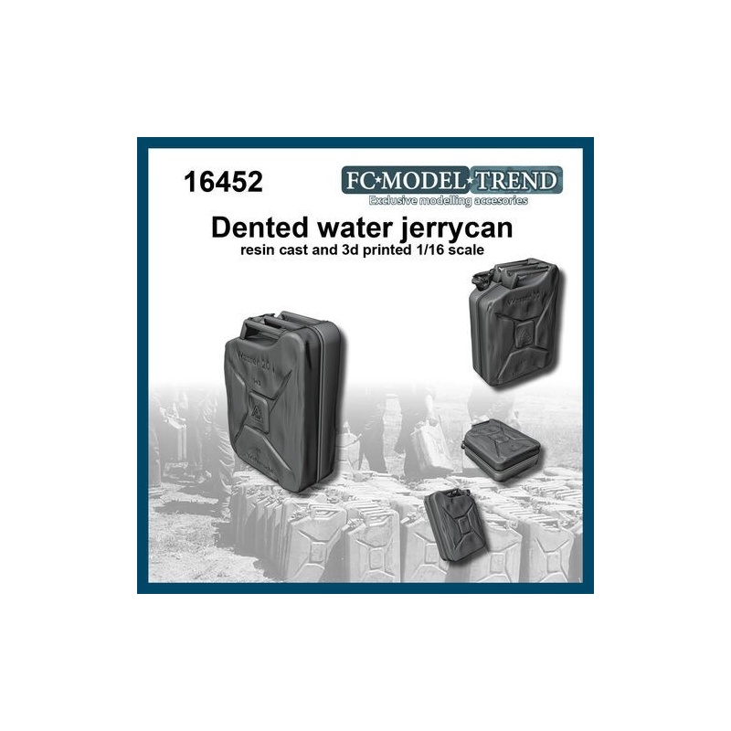 FC MODEL TREND 16452, Water dented Jerrycan, 3d printed , 1/16