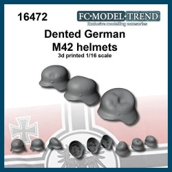 FC MODEL TREND 16472, Germany WWII dented helmets, 3d printed , 1/16