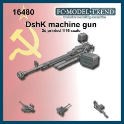 FC MODEL TREND 16480, Dshk heavy machine gun, 3d printed , 1/16