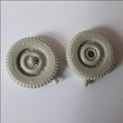 RE35-678, Willys MB “Jeep” road wheels (Commercial No2), PANZER ART, 1:35