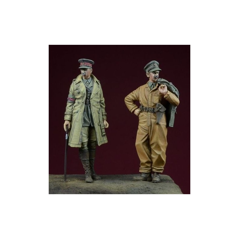 D-Day Miniature, 35024 – WWI British Tank Corps (2 figures), SCALE 1/35