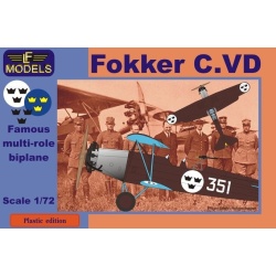 Fokker C.VD Sweden Bristol Jupiter engine, LF MODELS, 7204, SCALE 1/72