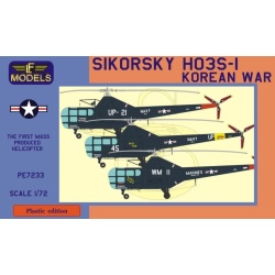 Sikorsky HO3S-1 Korean war, LF MODELS, 7233, SCALE 1/72