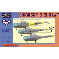 Sikorsky HO3S-1 Korean war, LF MODELS, 7233, SCALE 1/72