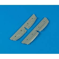 QUICKBOOST QB48140 , Mosquito undercarriage covers (for TAMIYA), SCALE 1/48