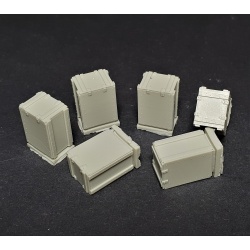 RE35-696 US wood ammo boxes for 3inch ammo, PANZER ART, 1:35