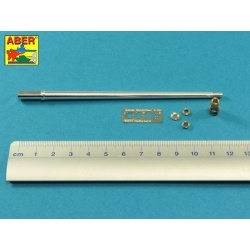 ABER 35 L-300, 7,5 cm barrel with muzzle brake for Panther Ausf.G for Takom,1/35