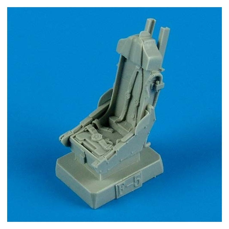 QUICKBOOST QB48484, F-5E seat with safety belts (for AFV Club) , SCALE 1/48