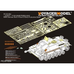 PE for WWII German StuG.III Ausf.G Early Production Basic（For DRAGON/TAMIYA/MENG), 351034A, 1:35, VOYAGERMODEL