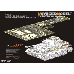 PE for WWII German Panzer.IV Ausf.H version basic（For RFM 5046), 351055, 1:35, VOYAGERMODEL