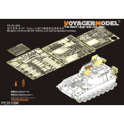 PE for Modern US Army M109 155mm L23 Self-propelled howitzer(For AFV35329) , 351096, 1:35, VOYAGERMODEL