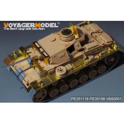 PE for WWII German Pz.KPfw.III Ausf.J basic（For RFM 5070), 351116 VOYAGERMODEL 1/35