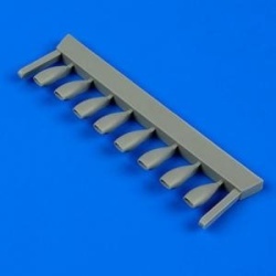 Quickboost 72 467, Lancaster B.1/B.III air intakes (for Airfix), SCALE 1/72