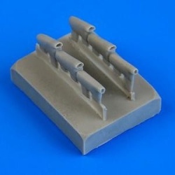 Quickboost 72 482, Defiant Mk.I exhaust - rounded (for Airfix), SCALE 1/72