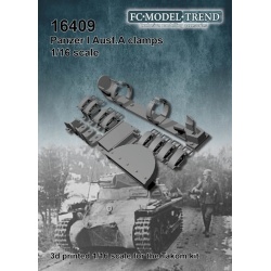 FC MODEL TREND 16409, Panzer I clamps, 3d printed for Takom kits, 1/16