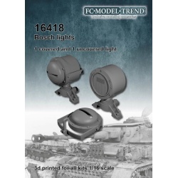 FC MODEL TREND 16418, Bosch light 3d printed, 1/16 SCALE