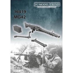 FC MODEL TREND 16419 , MG 42, 3d printed , 1/16