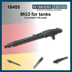 FC MODEL TREND 16455, MG3 for AFV , 3d printed, 1/16