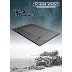 FC MODEL TREND 35712, M10A1 Wolverine, Resin cast for TAMIYA kit, 1/35