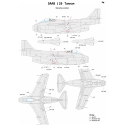 FLY 32022, Saab J-29B, SCALE 1/32, NEW!