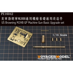 US Browning M2HB GP Machine Gun Basic Upgrade set, 16042 VOYAGERMODEL 1/16
