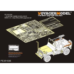 PE for WWII U.S. Jeep Willys MB upgrade set, 351036, 1:35, VOYAGERMODEL