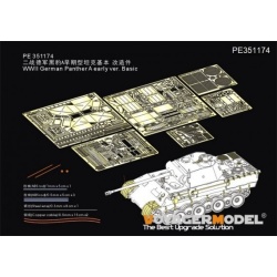 PE351174, PE for German Panther A early ver. Basic（For MENG ), VOYAGERMODEL 1/35