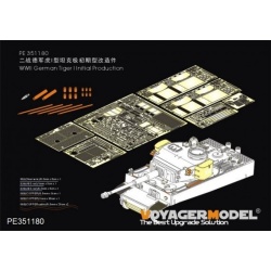 PE351180, PE for WWII German Tiger I Initial Production(For RFM 5075) , VOYAGERMODEL 1/35