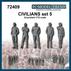 FC MODEL TREND 72409, Civilian 5, 3d printed, 1/72 Scale
