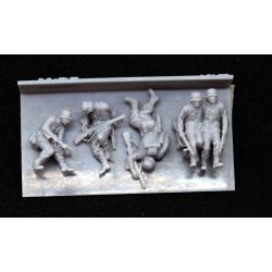 FC MODEL TREND 72424, Fallen/wounded German soldiers, 3d printed, 1/72 Scale