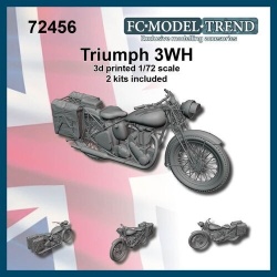FC MODEL TREND 72456, Triumph 2WH, 2 kits included, 3d printed , 1/72