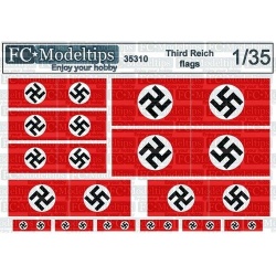 FC MODEL TREND 35310, Third reich flags WWII , 1/35 scale