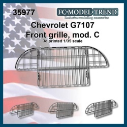 FC MODEL TREND 35977, Chevrolet G7107 grille, Mod. C, 3d printed, 1/35