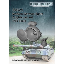 FC MODEL TREND 35621, Modern German AFV lights 3d printed , SCALE 1/35