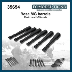 FC MODEL TREND 35654, Besa MG barrels, 3d printed, 1/35
