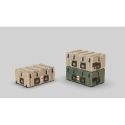E-070 — Modern US Army PELICAN™ MEDCHEST4 Mobile Medical, Eureka XXL, SCALE 1/35