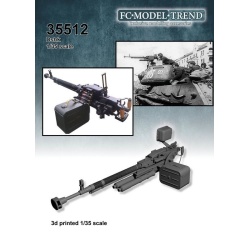 FC MODEL TREND 35512, Soviet heavy machine gun Dshk, 3d printed, 1/35
