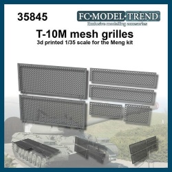 FC MODEL TREND 35845, T-10M mesh grilles for MENG kit, 3d printed, 1/35