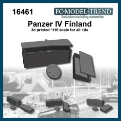 FC MODEL TREND 16461, Panzer IV Finland, 3d printed for ALL kits, 1/16