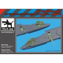 BLACK DOG A48093 , SU -25 electronics , SCALE 1:48