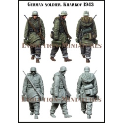 Evolution Miniatures 35221, WWII GERMAN SOLDIER KHARKOV1943, (1Figure), SCALE 1:35
