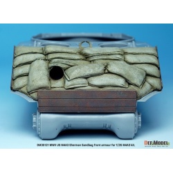DEF. MODEL, DM35121,WWII US M4A3 Sherman Sandbag front armour for 1/35 M4A3 kit,1:35