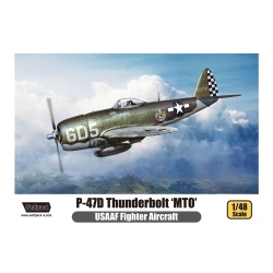Wolfpack WP14812, P-47D Thunderbolt 'MTO' - PLASTIC MODEL KIT, SCALE 1/48